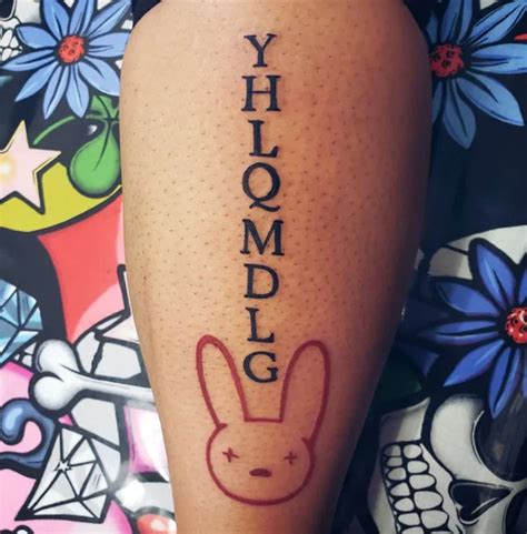 bad bunny tatoos|Bad bunny tattoo ideas